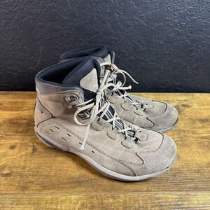 Asolo Adventure GTX Taupe Suede Gore-Tex Hiking Boots Women Size 11 EU 43.5